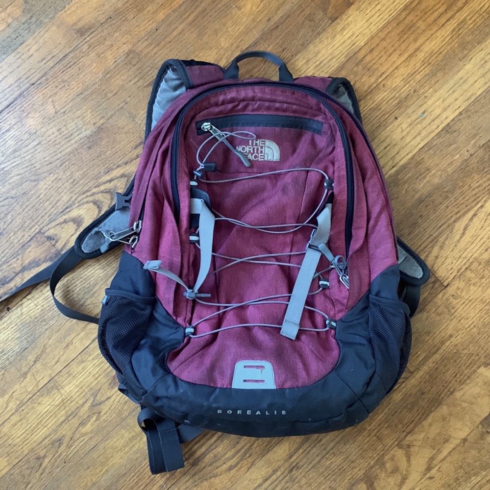Mauve north face borealis backpack